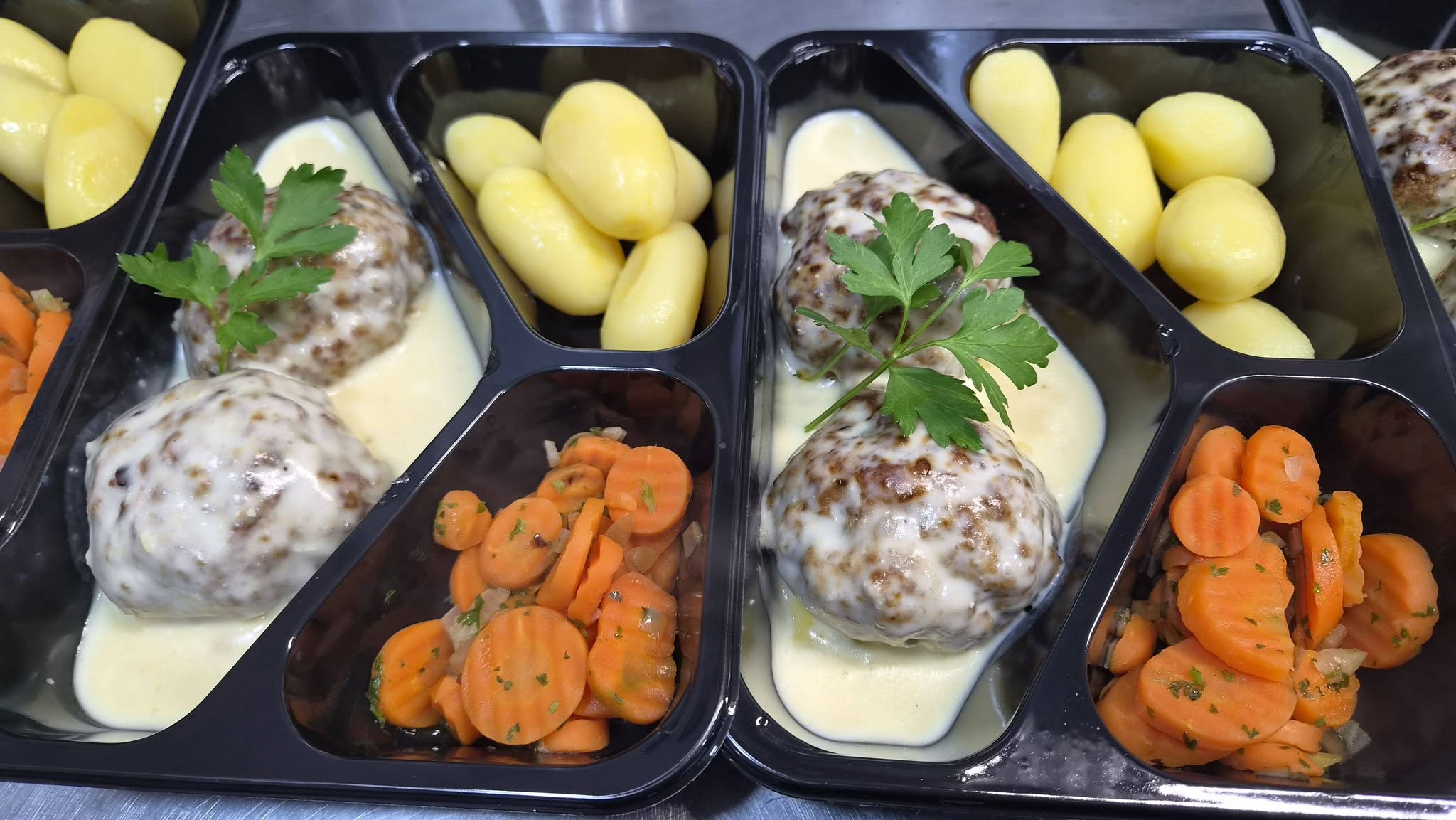 Boulets sauce au Herve